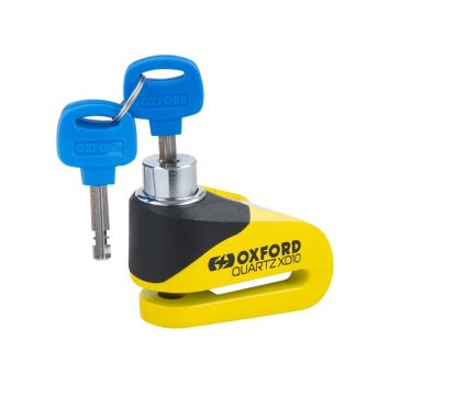 Bloque-disque OXFORD Quartz XD10 - Ø10mm jaune/noir