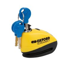 Bloque-disque OXFORD Screamer 7 - Ø7mm jaune/noir