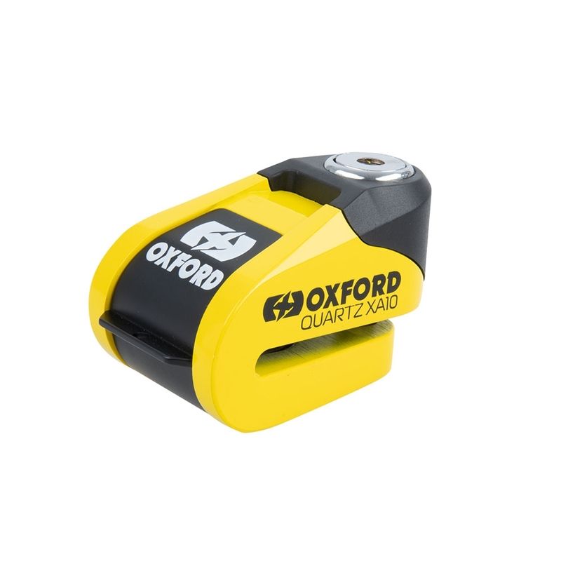 Bloque-disque alarme OXFORD XA10 - Ø10mm jaune/noir