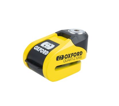 Bloque-disque alarme OXFORD XA10 - Ø10mm jaune/noir