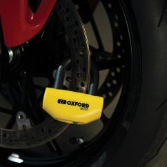 Bloque-disque OXFORD Big Boss - Ø16mm jaune - Classe SRA / ART4 / FG SBSC / Sold Secure Gold