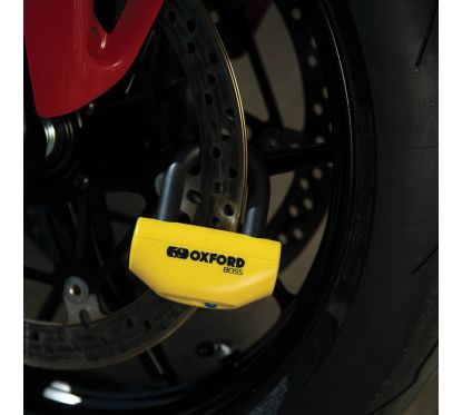 Bloque-disque OXFORD Big Boss - Ø16mm jaune - Classe SRA / ART4 / FG SBSC / Sold Secure Gold