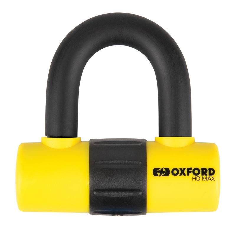 Bloque-disque OXFORD HD MAX - Ø14mm jaune - homologué Sold Secure Gold