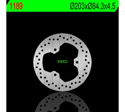 Disque de frein NG BRAKES rond fixe