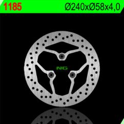 Disque de frein NG BRAKES rond fixe