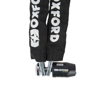 Chaîne antivol avec cadenas OXFORD Patriot - 12mm x 1.2m - homologué ART4 / Sold Secure Gold / FG SBSC