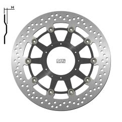 Disque de frein NG BRAKES rond flottant