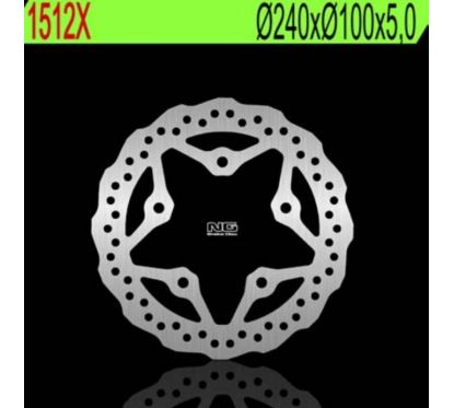 Disque de frein NG BRAKES pétale fixe