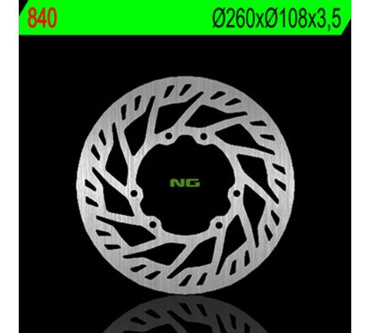 Disque de frein NG BRAKES rond fixe