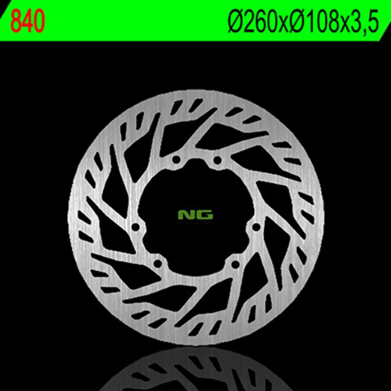Disque de frein NG BRAKES rond fixe