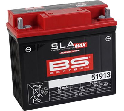 Batterie AGM SLA MAX Factory-Activated sans entretien