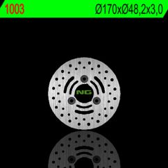 Disque de frein NG BRAKES rond fixe