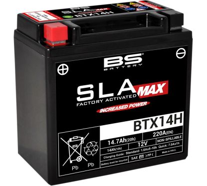 Batterie sans entretien AGM SLA MAX prête à l’emploi