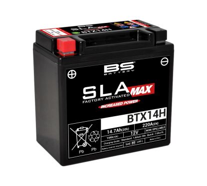 Batterie sans entretien AGM SLA MAX prête à l’emploi