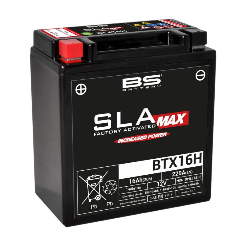 Batterie sans entretien AGM SLA MAX prête à l’emploi