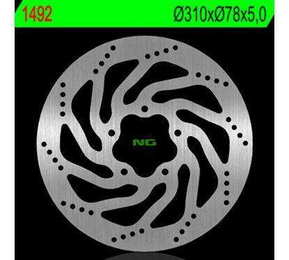 Disque de frein NG BRAKES rond fixe