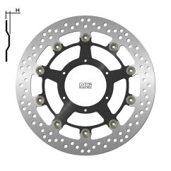 Disque de frein NG BRAKES rond flottant
