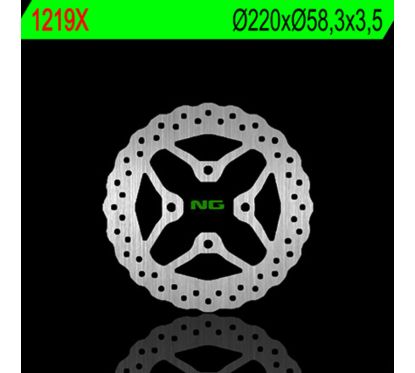 Disque de frein NG BRAKES pétale fixe