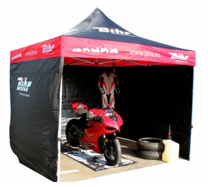 Pack de 12 tonnelles paddock BIHR Home Track 3x3m - 11 achetées 1 offerte