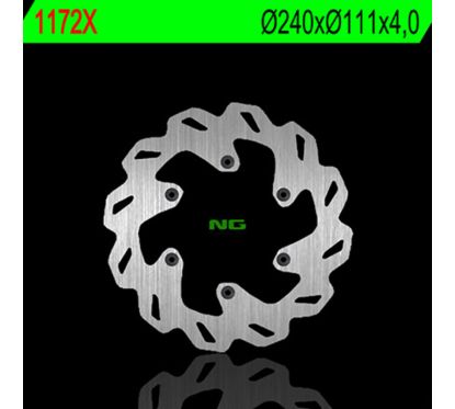Disque de frein NG BRAKES pétale fixe