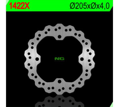 Disque de frein NG BRAKES pétale fixe