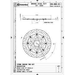 Disques de frein BREMBO UPGRADE T-Drive rond flottant - la paire