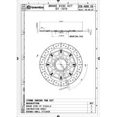 Disques de frein BREMBO UPGRADE T-Drive rond flottant - la paire
