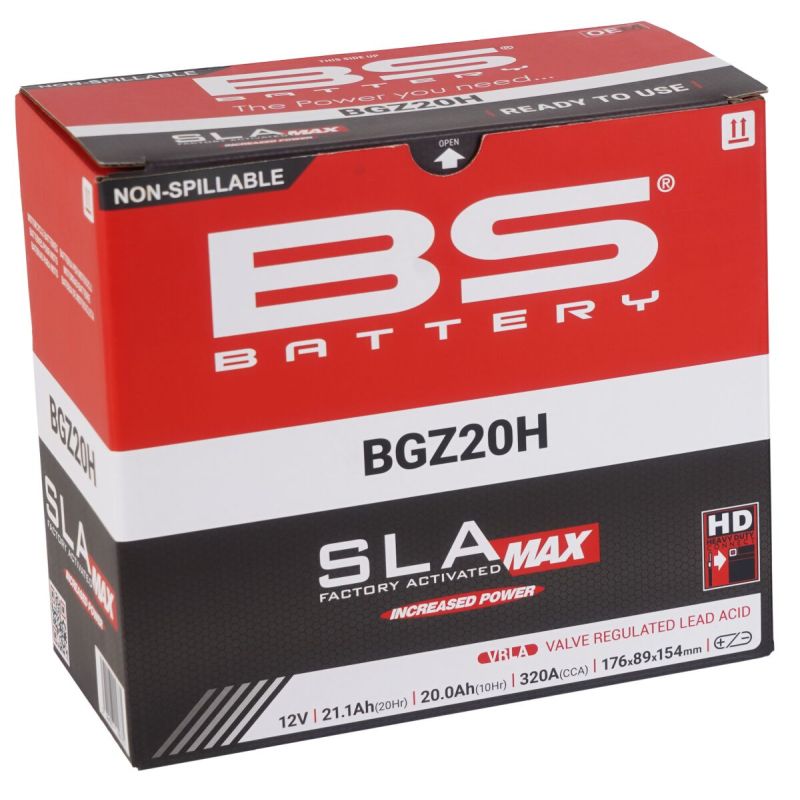 Batterie AGM SLA MAX Factory-Activated sans entretien