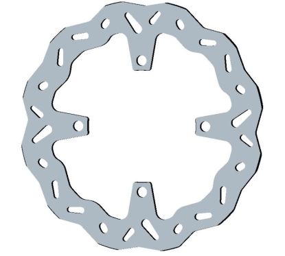 Disque de frein BRAKING pétale fixe