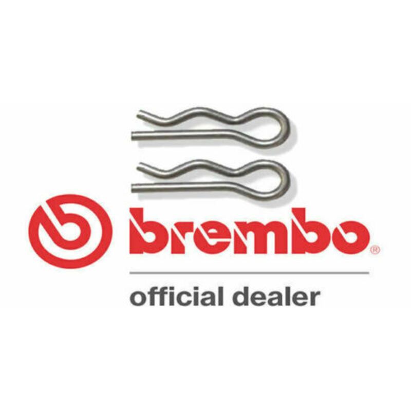 Pack de 20 clips BREMBO UPGRADE pour axe de plaquette