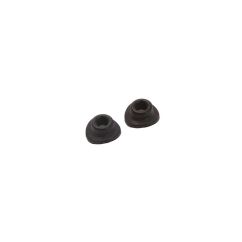 Joints de valve en caoutchouc RFX Sport Series 2pcs - noir