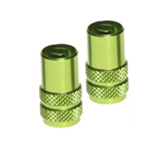 Capuchons de valve RFX Sport Series avec clé de valve 2pcs - vert