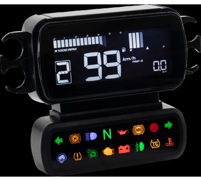 Indicateur multifonction LCD D2