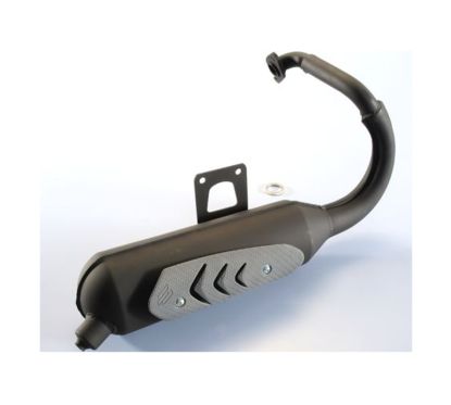 Pot d'échappement POLINI Original Acier noir - Peugeot