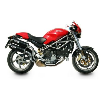 Silencieux double MIVV GP carbone Ducati Monster S2R 800
