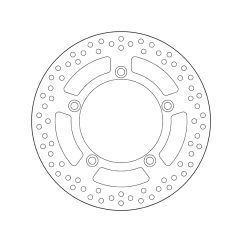 Disque de frein BREMBO Serie Oro rond fixe