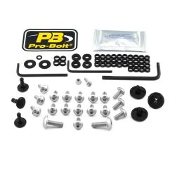 Kit de boulons pour carénage en aluminium pour Aprilia