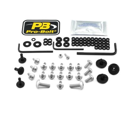 Kit de boulons pour carénage en aluminium pour Aprilia