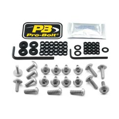 Kit de visserie carénage aluminium pour Triumph