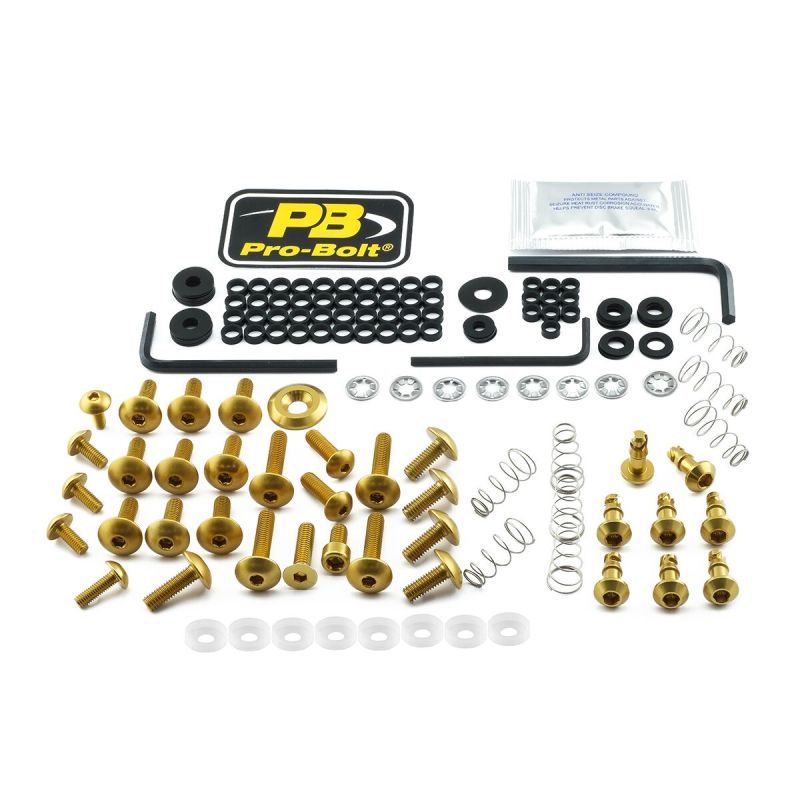 Kit de boulons pour carénage en aluminium pour Yamaha