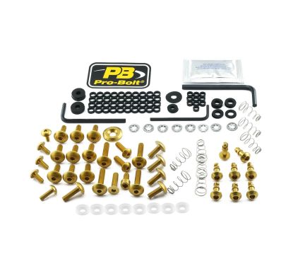 Kit de boulons pour carénage en aluminium pour Yamaha