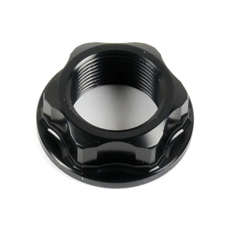 Écrou axe de roue arrière LIGHTECH ergal M24x1.50 - noir