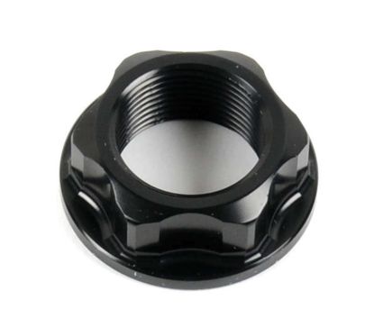 Écrou axe de roue arrière LIGHTECH ergal M24x1.50 - noir