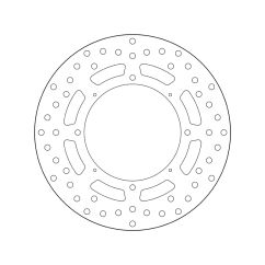 Disque de frein BREMBO Serie Oro rond fixe