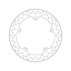Disque de frein BREMBO Serie Oro rond fixe