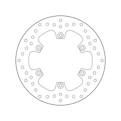 Disque de frein BREMBO Serie Oro rond fixe