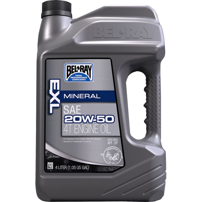 Huile moteur minérale 4T EXL