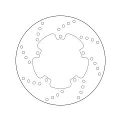 Disque de frein BREMBO Serie Oro rond fixe