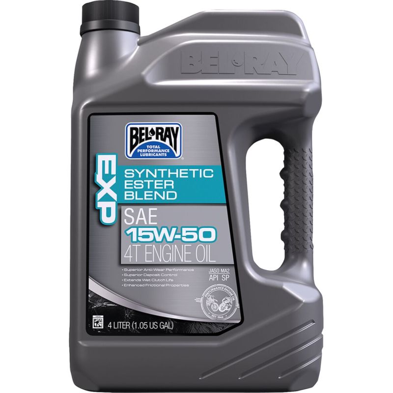 Huile moteur 4T EXP multigrade avec ester synthétique