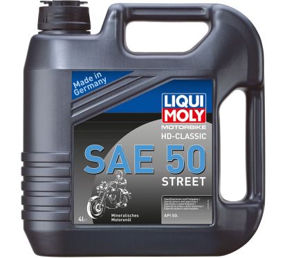 Huile moteur classique SAE50 pour Harley-Davidson